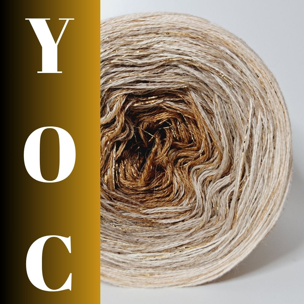 YOC Ombre DeLux Yarn Cake Pure Merino Extrafine Superwash