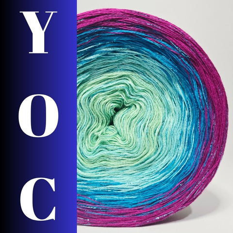YOC Ombre DeLux Yarn Cake Pure Cotton Extrafine