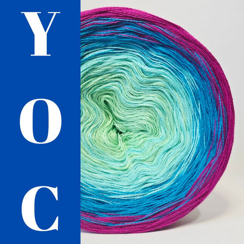YOC Ombre Yarn Cake Pure Cotton Extrafine