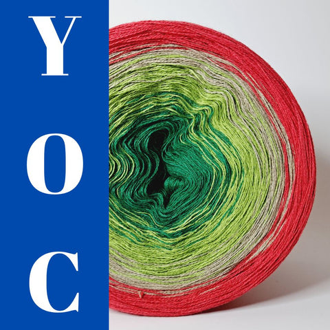 YOC Ombre Yarn Cake Pure Cotton Extrafine