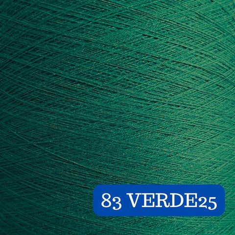 Pure Cotton Solid Yarn Cake Verde25