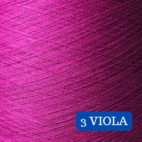 Pure Cotton Solid Yarn Cake VIOLA
