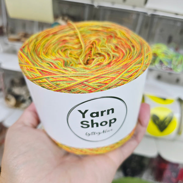 CC 6+9+72+80 4PLY Crazy Yarn Cake Pure Cotton Extrafine