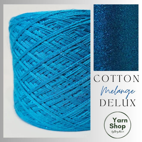 Melange DeLux Yarn Cake Pure Cotton Extrafine 10+42