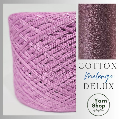 Melange DeLux Yarn Cake Pure Cotton Extrafine 11+29