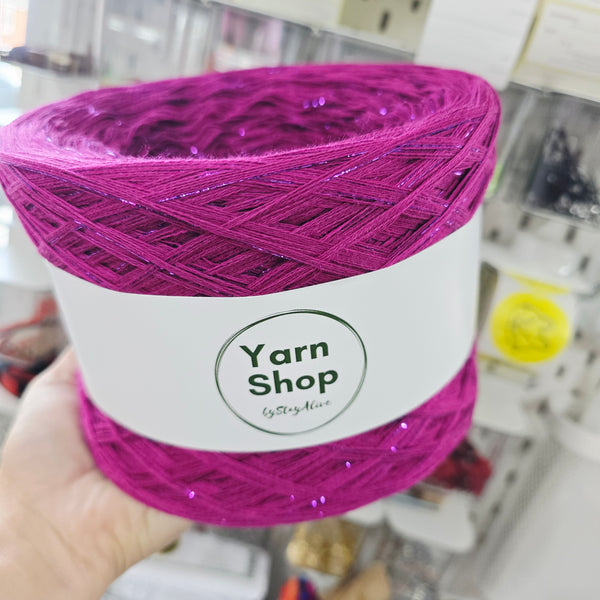 Melange DeLux Yarn Cake Pure Cotton Extrafine 3+34