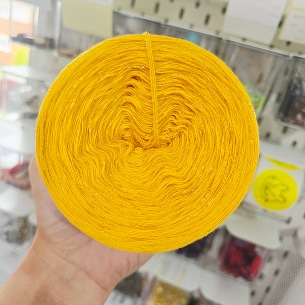 Melange DeLux Yarn Cake Pure Cotton Extrafine 6+41