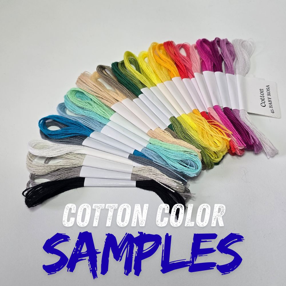 Full Set COTTON Yarn Samples