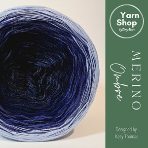 Extrafine Superwash Pure Merino Ombre Yarn Cake 67-69-70-29