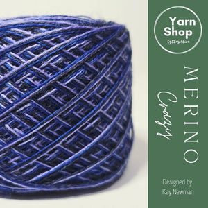MC.11.39.67 3PLY Crazy Yarn Cake Pure Merino Extrafine Superwash