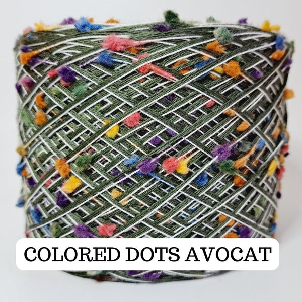 Fancy Colored Dots Yarns LIMITED EDITION