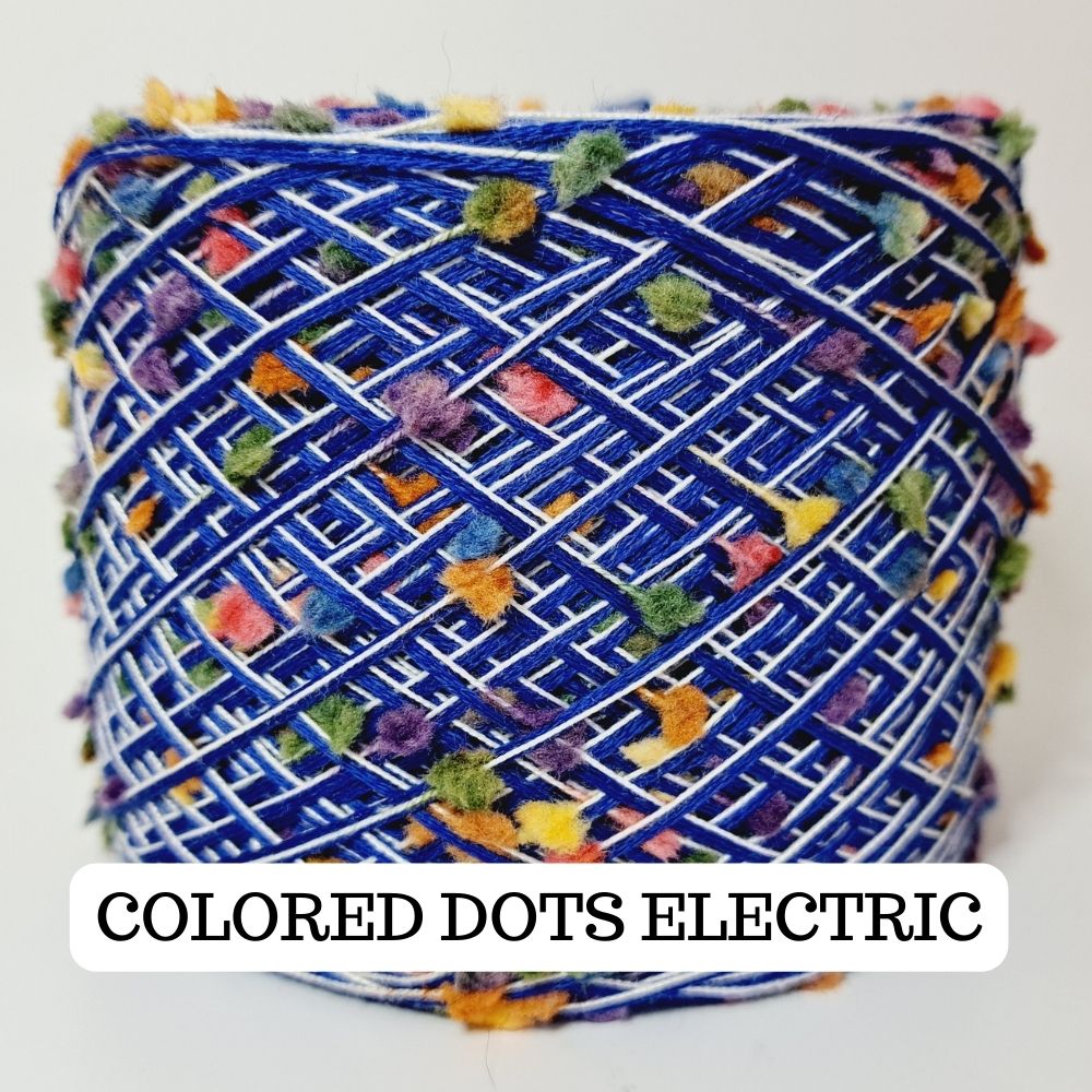 Fancy Colored Dots Yarns LIMITED EDITION