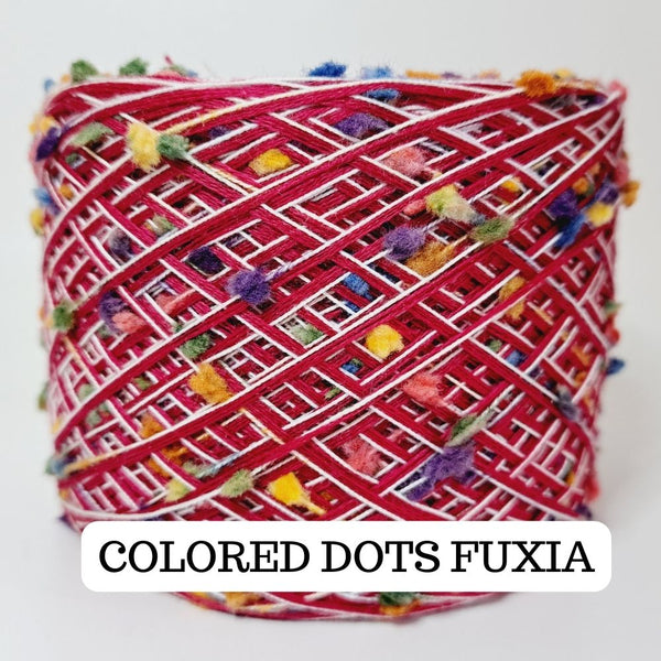 Fancy Colored Dots Yarns LIMITED EDITION