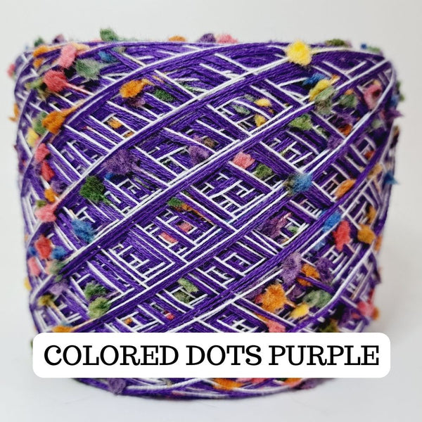 Fancy Colored Dots Yarns LIMITED EDITION