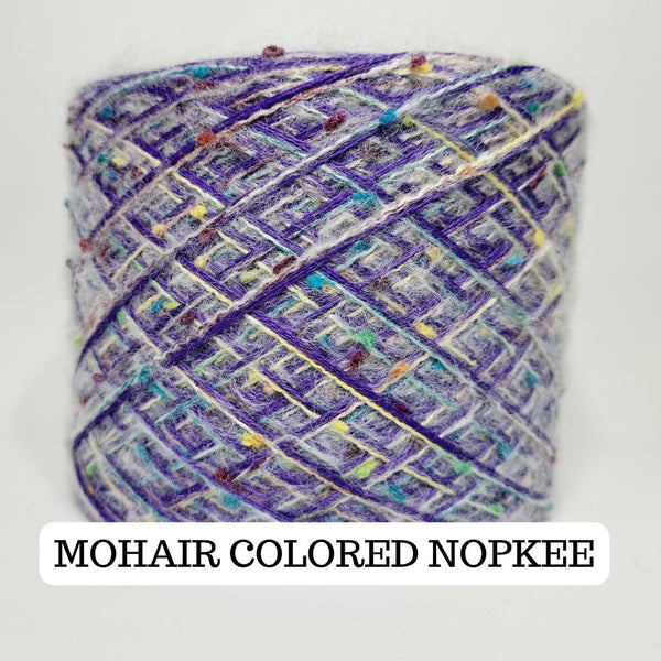 Fancy Mohair Colored Nopkee Yarns LIMITED EDITION