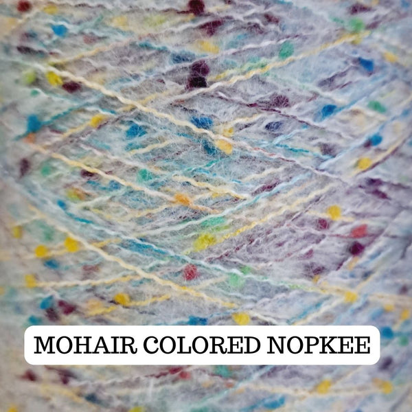 Fancy Mohair Colored Nopkee Yarns LIMITED EDITION