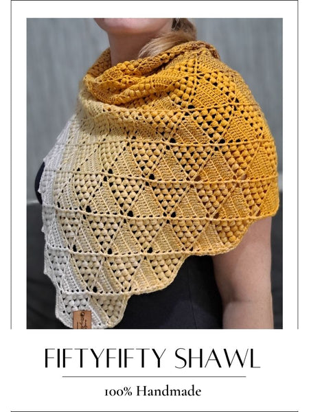 Handmade Scarf – Fifty-Fifty Shawl