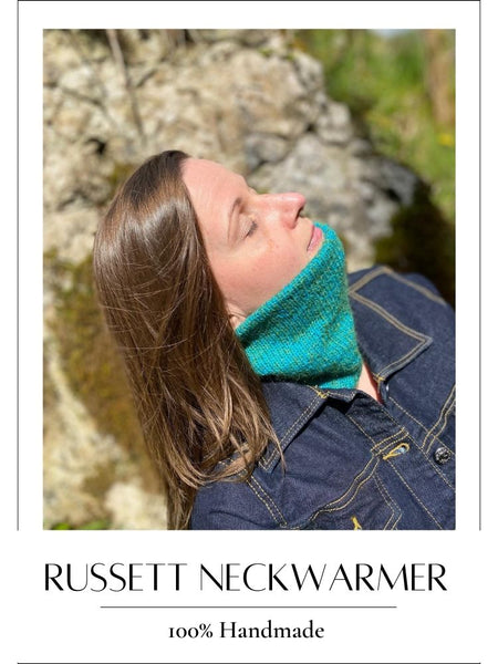 Handmade knitted Neckwarmer Velvet