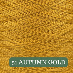 Pure Merino Solid Autumn Gold Yarn Cake, Extrafine Superwash