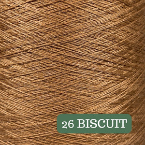 Pure Merino Solid Biscuit Yarn Cake, Extrafine Superwash