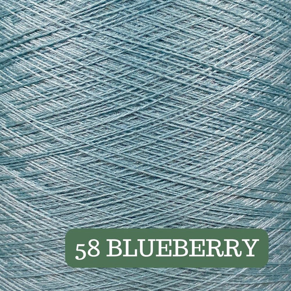 Pure Merino Solid Blueberry Yarn Cake, Extrafine Superwash