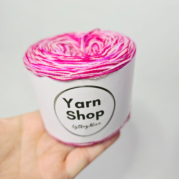 LIMITED EDITION MC 2+15+54+66 4PLY Crazy Yarn Cake Pure Merino Extrafine Superwash