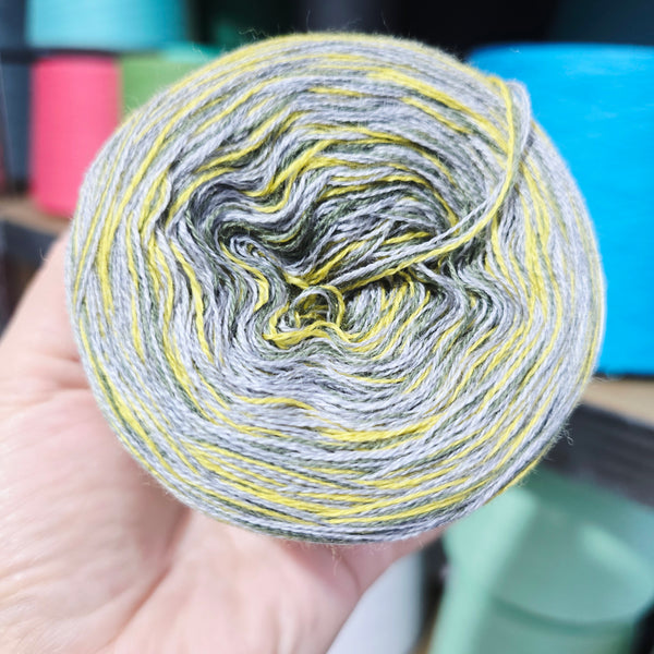 MC 3+19+63+73 4PLY Crazy Yarn Cake Pure Merino Extrafine Superwash