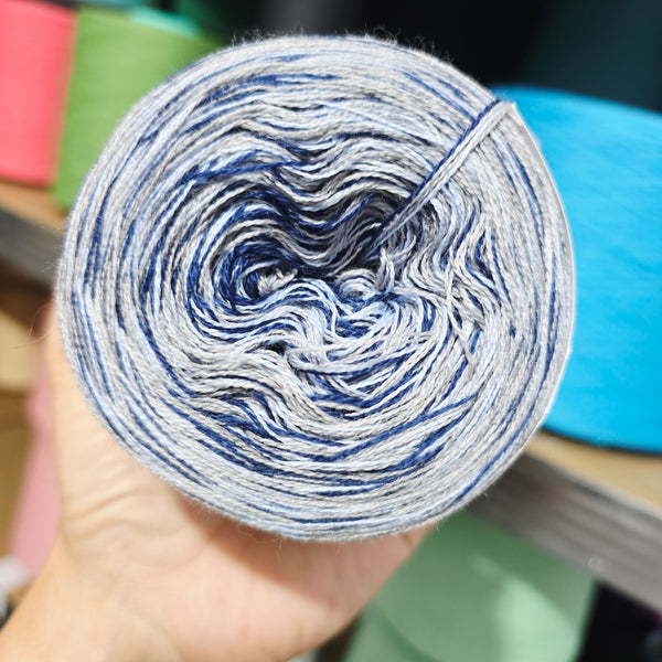 MC 3+29+69+73 4PLY Crazy Yarn Cake Pure Merino Extrafine Superwash