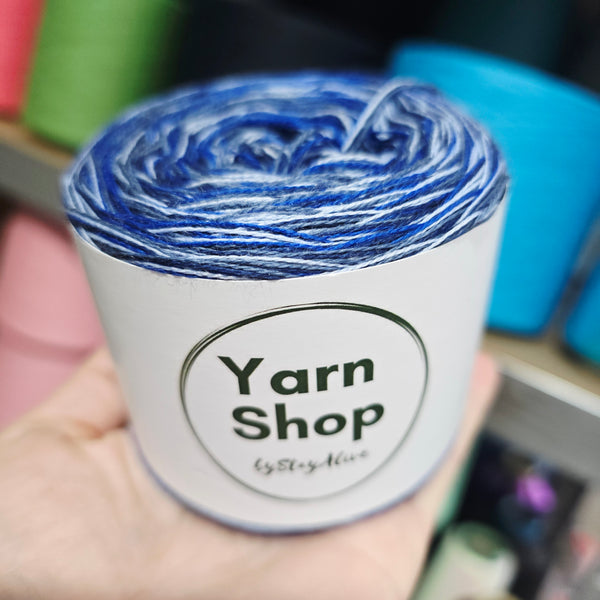 MC 4+29+39+69 4PLY Crazy Yarn Cake Pure Merino Extrafine Superwash