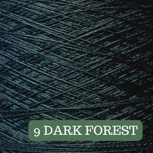 Pure Merino Solid Yarn Cake Dark Forest