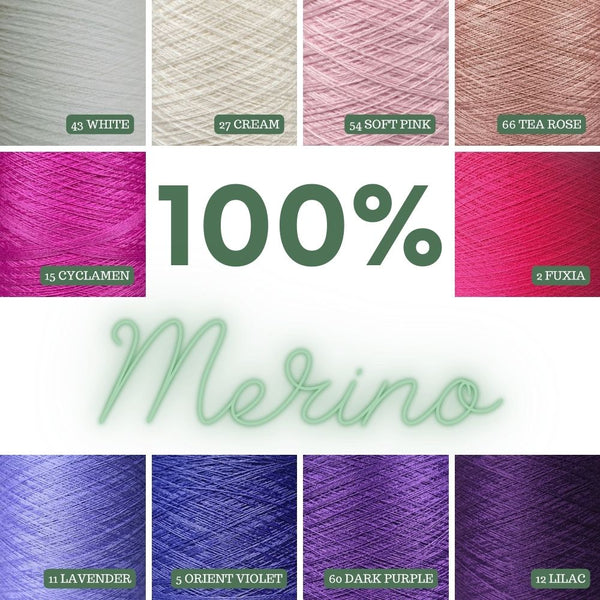 Merino Yarn Samples