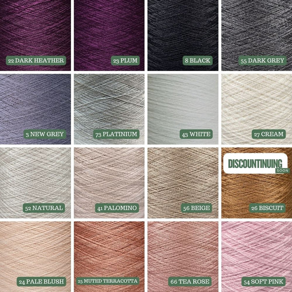 YOC Solid Nopkee Yarn Cake Pure Merino Extrafine Superwash