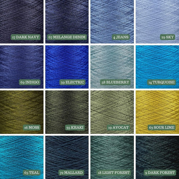 Full Set MERINO Yarn Samples