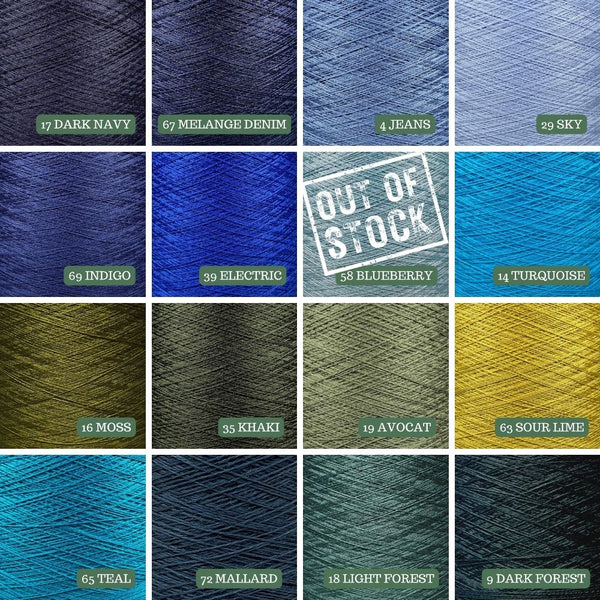 YOC Solid Nopkee Yarn Cake Pure Merino Extrafine Superwash