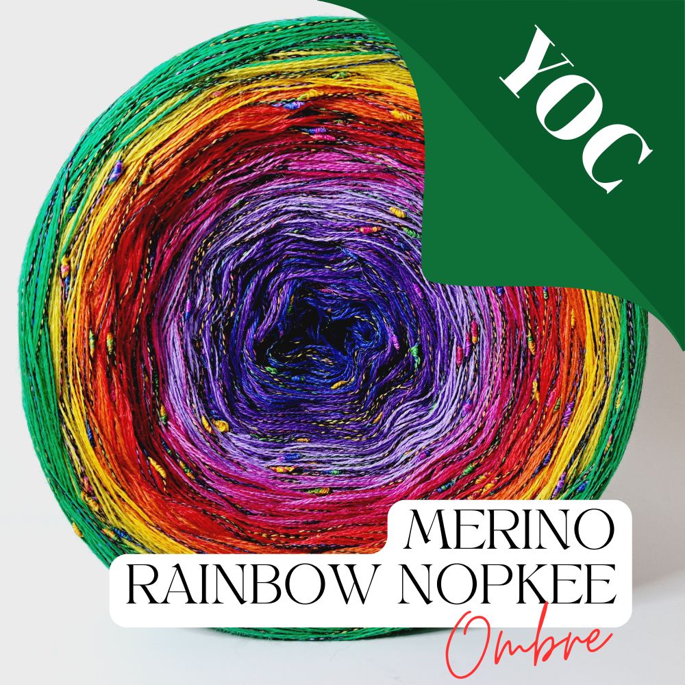 YOC Ombre Nopkee Yarn Cake Pure Merino Extrafine Superwash