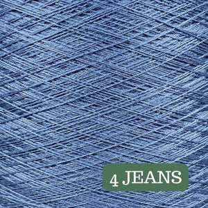 Pure Merino Solid Jeans Yarn Cake, Extrafine Superwash