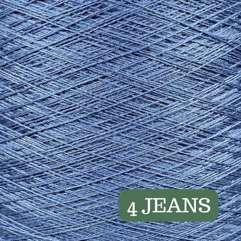 Pure Merino Solid Yarn Cake Jeans