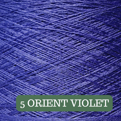 Pure Merino Solid Orient Violet Yarn Cake, Extrafine Superwash