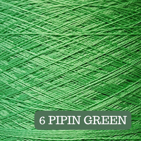 Pure Merino Solid Yarn Cake Pipin Green