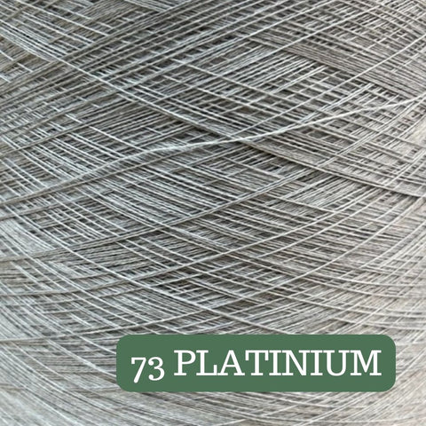 Pure Merino Solid Platinium Yarn Cake, Extrafine Superwash