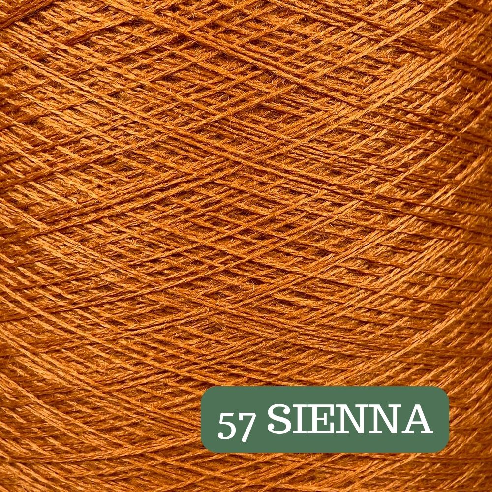 Pure Merino Solid Sienna Yarn Cake, Extrafine Superwash