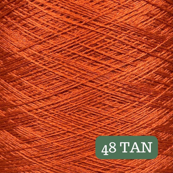 Pure Merino Solid Tan Yarn Cake, Extrafine Superwash