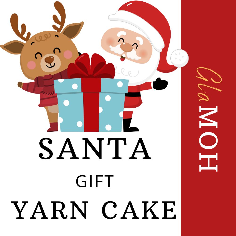 SANTA GIFT YARN CAKE GLAMOH