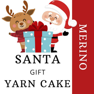 SANTA GIFT YARN CAKE MERINO
