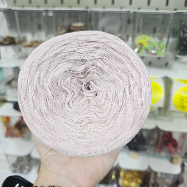 Pure Merino Solid Yarn Cake Tea Rose