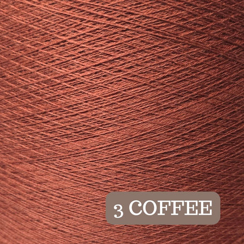 Woolcot Solid Yarn Cake Coffee