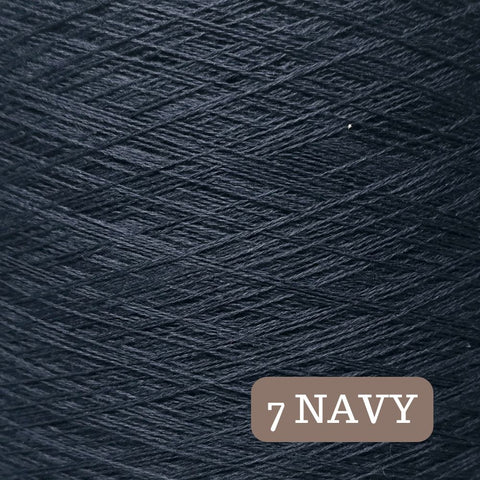 Woolcot Solid Yarn Cake Navy