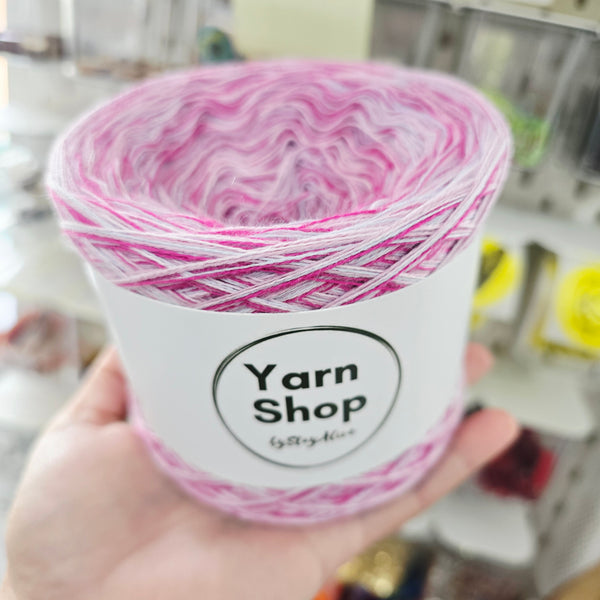 WC 1+8+23+24 4PLY Crazy Yarn Cake Woolcot Extrafine