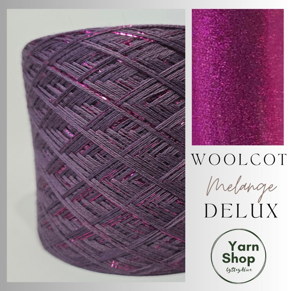 WDL 15+30 Melange DeLux Yarn Cake Woolcot Extrafine