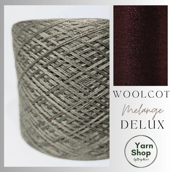 WDL 18+23 Melange DeLux Yarn Cake Woolcot Extrafine